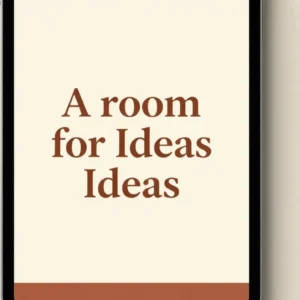 A Room for Ideas PDF
